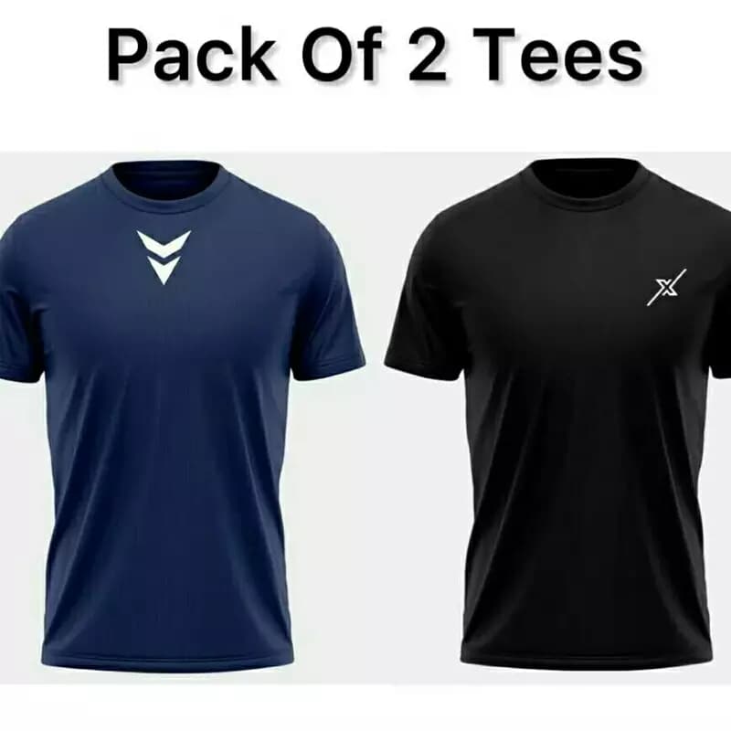 Pack of 2 Dry fit T-shirt