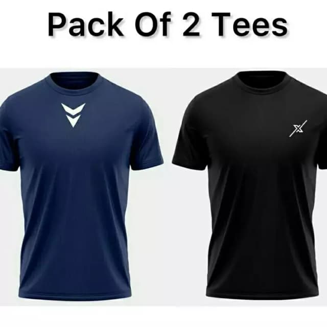 Pack of 2 Dry fit T-shirt